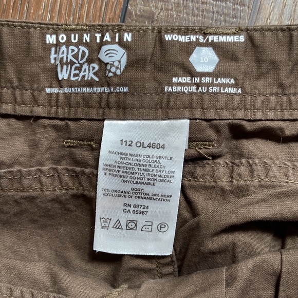 Mountain Hardwear Convertible Crop Pants Size 10 - Picture 7 of 16